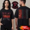 Band Maid World Tour 2026 Tour Board Art By Grimb Unisex T Shirt Two Sided