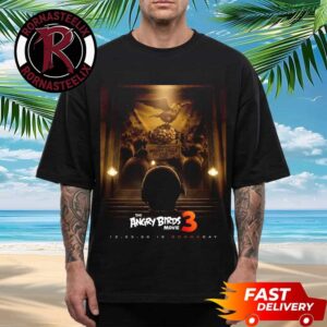 The Angry Birds Movie 3 Doomsday Style December 23 2026 Is Boomsday Unisex T Shirt