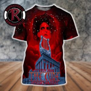 The Cure Athens 2026 Limited Event Poster At Olympic Athletic Center of Athens On July 15 2026 All Over Print Shirt