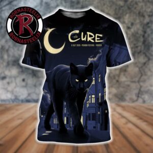 The Cure Berlin 2026 Event Poster At Pohoda Festival On July 8 2026 Trencin Black Kat Art All Over Print Shirt