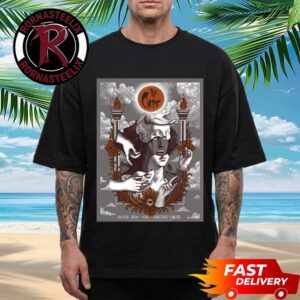 The Cure Romania 2026 Event Poster Show At Electric Castle Cluj Napoca On July 19 2026 Art By Brookesia Studio Unisex T Shirt