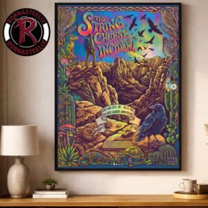 The String Cheese Incident 2026 Venue Poster At Red Butte Garden Amphitheatre On July 22 2026 Salt Lake City UT Poster Decor
