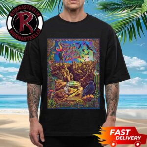The String Cheese Incident 2026 Venue Poster At Red Butte Garden Amphitheatre On July 22 2026 Salt Lake City UT Unisex T Shirt