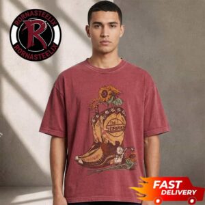 The Strokes Reality Awaits Tour 2026 North America Exclusive Tee Cowboy Boot At Red Rocks Amphitheatre On July 22 23 2026 Morrison CO Washed T Shirt