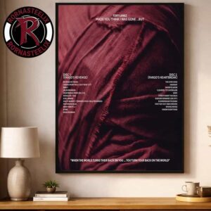 Tory Lanez New Album Made You Think I Was Gone But July 17 2026 Poster Decor Canvas