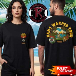 Vans Warped Tour x Pacifico Beer 2026 On July 25 26 2026 Limited Edition Unisex T Shirt Two Sided