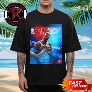 Victor Wembanyama NBA 2K27 Standard Edition Cover Athlete Unisex T Shirt