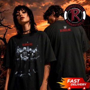 WWE The Bloodline Exclusive Collection 2026 Unisex T Shirt Two Sided