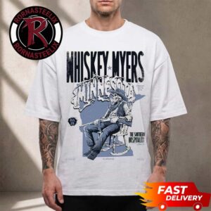 Whiskey Myers Minnesota 2026 Event Poster At Mystic Lake Amphitheater On July 28 2026 The Southern Hospitality Tour 2026 Unisex T Shirt
