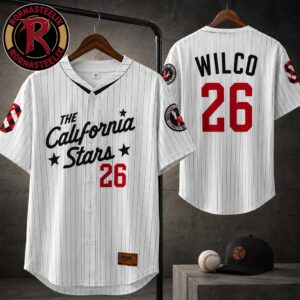 Wilco Band The California Star Cover Gift For Fan Baseball Jersey