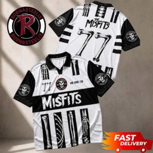 Misfits Exclusive Merch Camisa Retro Misfits 77 Football Jersey