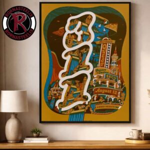 311 Band Airway Heights WA Event Poster At BECU Live Outdoor Venue at Northern Quest Resort And Casino On August 12 2026 Poster Decor Canvas