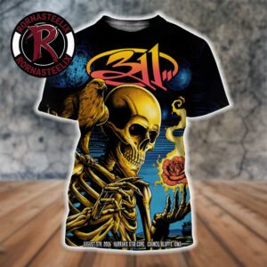 311 Band Council Bluffs Iowa 2026 Event Poster At Harrah’s Stir Cove On August 5 2026 Iowa So Glad You Made It Tour All Over Print Shirt