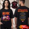 ACDC Pwr Up Tour 2026 Edmonton AB Event Poster At Commonwealth Stadium On August 9 2026 A Shot In The Dark Unisex T Shirt