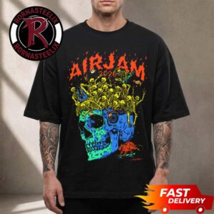 Air Jam 2026 Exclusive Tee Hirotton Skull Crown On November 7 2026 At Zozomarine Stadium Japan Unisex T Shirt