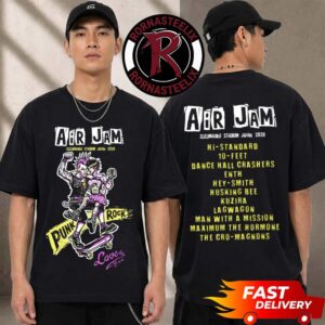 Air Jam 2026 Exclusive Tee The Mad Twins On November 7 2026 At Zozomarine Stadium Japan Unisex T Shirt Two Sided