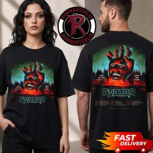 Avatar Band Dont Go In The Forest 27 Out Of The Shadows Into The Dark Schedule Mexico Tour Dates 2027 Unisex T Shirt Two Sided