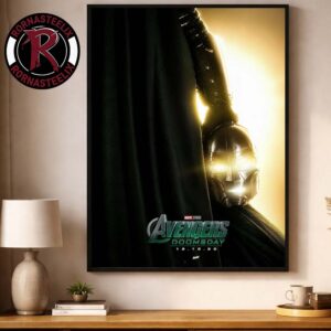Avengers Doomsday Marvel Studios December 18 2026 Dr Doom Poster Decor Canvas