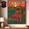 Billy Strings Fishers IN 2026 Poster Night 3 Live At The Fishers Event Center On August 8 2026 Art By Status Serigraph Poster Decor Canvas