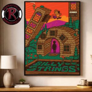 Billy Strings Fishers IN 2026 Poster Night 3 Live At The Fishers Event Center On August 8 2026 Art By Status Serigraph Poster Decor Canvas
