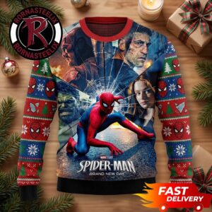 Brand New Day 2026 Spider Man Jean Grey The Punisher Spider Man Ugly Sweater