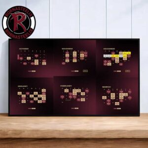 Cleveland Cavaliers NBA Official Schedule 2026 27 Season Poster