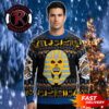 Christmas Holiday Eddie Army Head Black Green Pattern Iron Maiden Ugly Sweater Christmas Holiday Eddie Army Head Black Green Pattern Iron Maiden Ugly Sweater