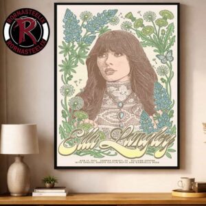 Ella Langley The Dandelion Tour 2026 Texas Venue Poster At Hilliard Center On August 14 2026 Corpus Christi Texas Poster Decor Canvas