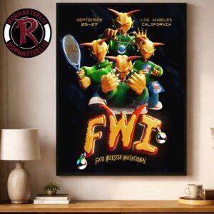 Faye Webster Invitational 2026 Los Angeles California On September 25 27 2026 Poster Decor Canvas