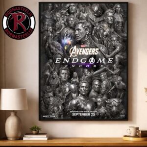 First Poster Avengers Endgame Encore Reassemble The Team In Theaters On September 25 2026 Poster Decor Canvas