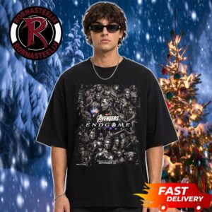 First Poster Avengers Endgame Encore Reassemble The Team In Theaters On September 25 2026 Unisex T Shirt