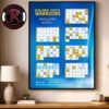 Cleveland Cavaliers NBA Official Schedule 2026 27 Season Poster Cleveland Cavaliers NBA Official Schedule 2026 27 Season Poster
