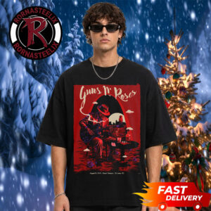 Guns N Roses St Louis MO Event Poster 2026 At Busch Stadium On August 16 2026 Comeback After 9 Years Unisex T Shirt