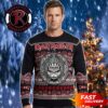Horned Demon Holiday Gift Heavy Metal Iron Maiden Ugly Sweater Horned Demon Holiday Gift Heavy Metal Iron Maiden Ugly Sweater