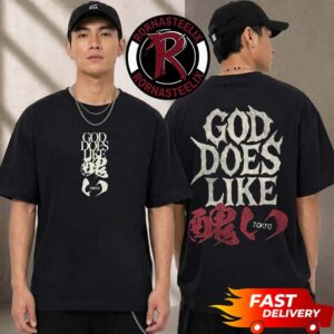 JID Fade Black Logo God Does Like Ugly Tokyo 2026 Unisex T Shirt Two Sided