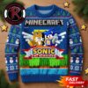 Santa Claus Diamond Christmas Merry Blockmas Gift 2026 Minecraft Ugly Sweater