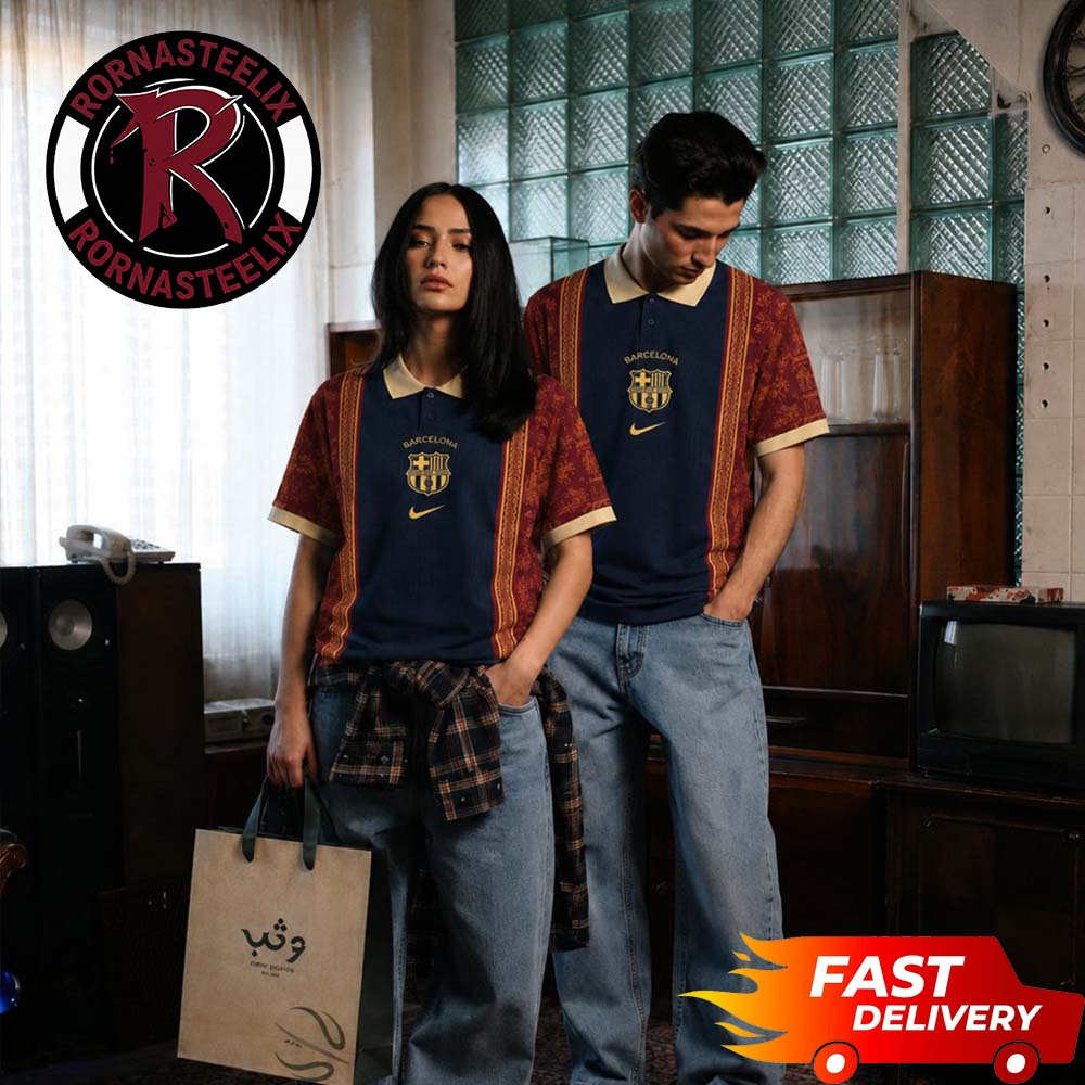 Barcelona FC 1899 x Nike x Dior Parisian Heritage Concept Polo Shirt Barcelona FC 1899 x Nike x Dior Parisian Heritage Concept Polo Shirt