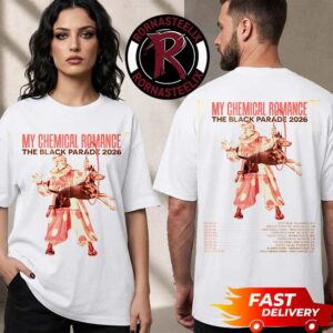 My Chemical Romance The Black Parade 2026 Schedule Tour Dates Unisex T Shirt Two Sided