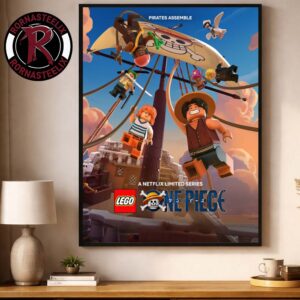 One Piece LEGO A Netflix Limited Series On Netflix September 29 2026 Poster Decor Canvas