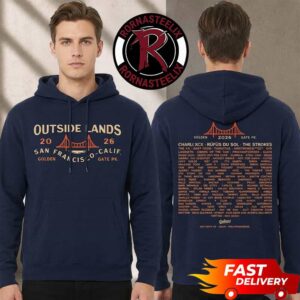 Outside Lands 2026 At Golden Gate Park In San Francisco CA On August 7 9 2026 Merch Tee Bridge Event Unisex Hoodie