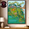 Primus Band Budapest Hungary 2026 Event Poster At Barba Negra Red Stage On August 4 2026 Poster Decor Canvas