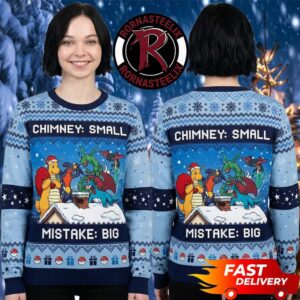 Pokemon Dragon Pokemon Type Chimney Small Mistake Big 2026 Pokemon Ugly Christmas Sweater