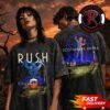 Rush Band Fifty Something Tour 2026 Toronto Pop Up Merch Tee at Scotiabank Arena On August 7 8 9 2026 Washed T Shirt