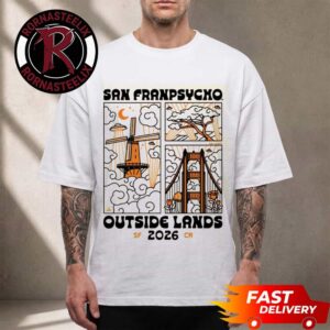 San Franpsycho x Outside Lands 2026 Official Collab Unisex T Shirt