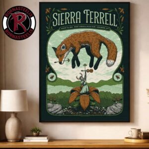 Sierra Ferrell Lewisburg 2026 Event Poster At State Fair of West Virginia On August 16 2026 Art By Logan Schmitt Poster Decor Canvas