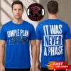 Simple Plan Austin Texas 2026 Event Tee At Moody Amphitheater At Waterloo Park In Austin TX On August 7 2026 Bigger Than You Think Tour Unisex T Shirt