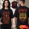 Slayer Sick New World 2026 Festival Event Tee On October 24 2026 Fort Worth Texas Unisex T Shirt Two Sided