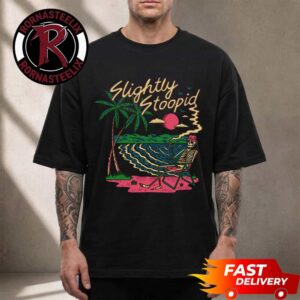 Slightly Stoopid Exclusive Tee Skull On Beach Fiddler’s Green Amphitheatre On August 7 2026 Road Trippin Tour 2026 Unisex T Shirt