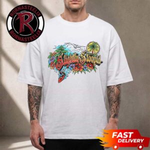 Slightly Stoopid Merchandise Tee Fiddler’s Green Amphitheatre On August 7 2026 Road Trippin Tour 2026 Floral Coco Tree Unisex T Shirt