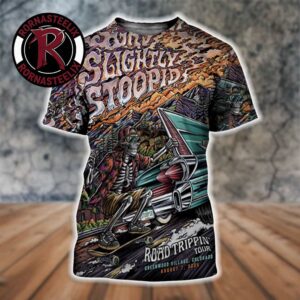 Slightly Stoopid Road Trippin Tour 2026 Greenwood Village Colorado Concert Posters At Fiddler’s Green Amphitheatre On August 7 2026 All Over Print Shirt